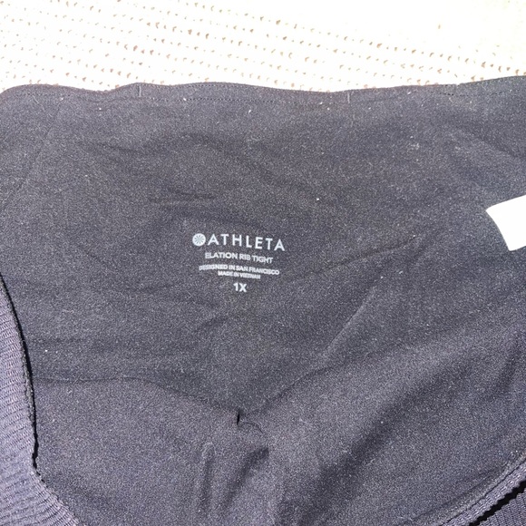 Athleta Ribbed Leggings - Picture 1 of 3